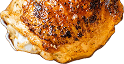 Roasted chicken thigh